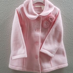 Baby Girl Pink Peacoat